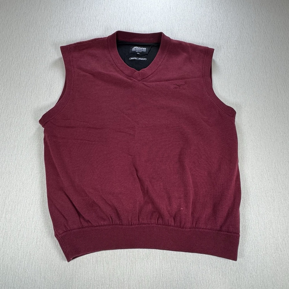 Mizuno Vest Men's‎ XL Performance Wear WindLite Lined V-Neck Golf Sweater